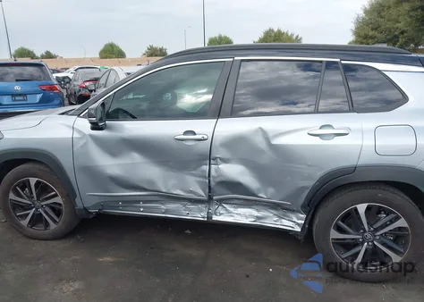 2024 Toyota Corolla Cross Hybrid Xse from USA, damaged, VIN 7MUFBABG6RV020189